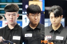 “영건 파워” 김도현 조영윤 김건윤 나란히 2차예선(PPQ) 첫 승[광주3쿠션월드컵]