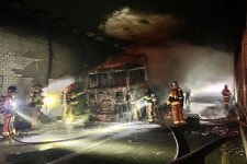 “화물차 난폭 운전 꼼짝마”…잇단 화물차 사고에 울산경찰청 특별 단속 나서