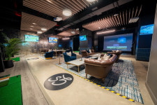 美서 스크린골프 뜬다 … 골프존 날개