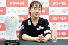 5시즌만에 LPBA 첫우승 ‘워킹맘’ 임경진 “오구파울 직전에 정신 번쩍 들었다”
