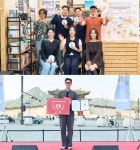 멍 때리기 대회서 2등한 최원영…광화문서 ‘모자무싸’ 이색 홍보