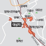 2천가구 더… 서리풀1·2지구 총 2만가구로
