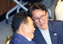 與 충청 순회 경선 D-1...정청래 “승리 고지가 이제 현실화”  vs 김민석 “표 종합에서 이길 것”