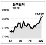 한전 ‘위앤貨절상’ 수혜 기대