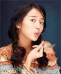 영캐주얼 비키 윤은혜 모델로