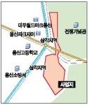 용산구 한강로1가 보훈청 일대 주상복합촌 조성