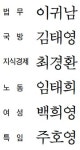 李대통령 6개부처 개각