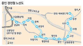 경전철 호재… 용인이 다시 뜬다
