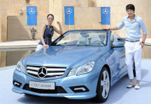 벤츠, 소프트탑 오픈카 뉴 E350 카브리올레 출시