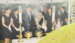 (주)장강신문 강진지사 | 故 장강재 前 한국일보 회장 17주기 추모식