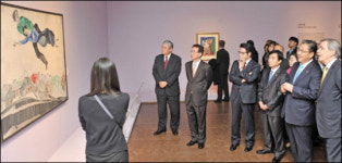 샤갈展 미술관서 코리아타임스 60돌 기념행사