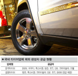 국산타이어, 해외선 씽씽 국내선 찬밥