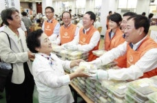 [동정] 한화 CEO들 맛있게 드세요
