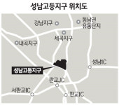 성남 고등 보금자리 3000가구 공급