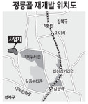 정릉골, 기존 마을풍경 살린 연립주택 단지로