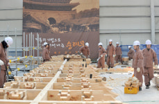 남대문, 조선초기 양식 단청 입는다