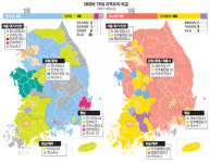 [총선] 여 과반에도 독주 힘들고… 진보 약진 불구 교섭단체 안돼…