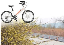 꽃향기 그윽한 봄길 전기자전거로 달려볼까