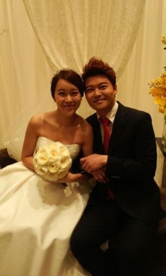 전현무 백지영 결혼식 인증샷 