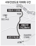 상습 정체 서부간선도로 2018년까지 지하화