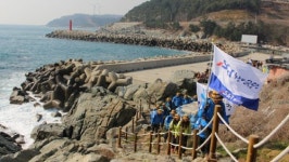 S&T 해안누리 국토대장정, 경북 영덕 13차 구간 종주