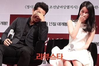 [포토]송승헌-임지연, 신동엽 입담에 '정신 못차리겠네~'