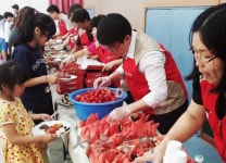 세븐일레븐 봉사단, 은평천사원 봉사활동 진행