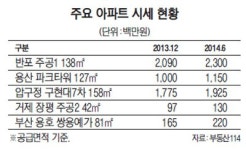 올 상반기 전국 아파트값 상승 1위… 반포 주공1단지