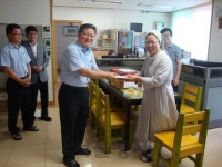 코레일 목포역, 경애원에 사랑의 성금 전달