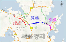 거제시 우회도로(상동동~장평동) 31일 4차로 전면개통