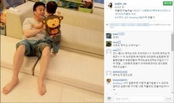 집밥 백선생 백종원, 아들 용희와 노느라 망중한...소유진이 직접 만든 옷 눈길