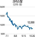 크리스탈지노믹스 소액주주 뿔났다