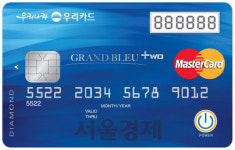 [이상품 어때요] 우리카드, OPT기능 탑재한 그랑블루II 출시