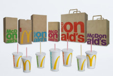 한국맥도날드, 3년 만에 포장지 리뉴얼