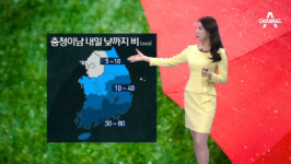 충청이남 비소식 ‘강수확률 60~90%’ 미세먼지 농도는···