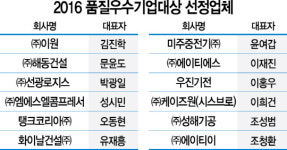 [품질우수기업대상] 진심을 팝니다