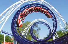 스코틀랜드서 롤러코스터 탈선···11명 부상