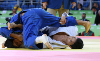 '男유도 66kg' 안바울, 첫 경기서 한판승···16강 진출
