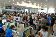 한양 청라 한양수자인 레이크블루 주말3일간 3만 5,000명 몰려