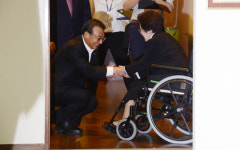 이정현, 이희호 여사 예방해 “영호남 벽 뛰어넘어 화합했으면”