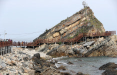 관광길 열린 정동심곡 바다부채길