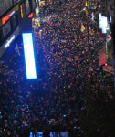 부산서 촛불집회 2만5,000여명 모여···이게 나랴냐