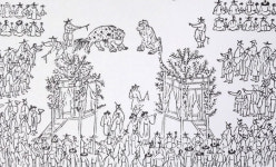 산대놀이...오산...야마호코... 한중일 가면극 뿌리가 같다