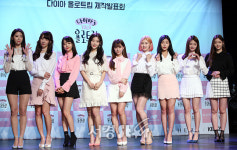 다이아, 꽃놀이 따로 안가도 되겠네~ (제작발표회)