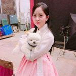 ‘군주’ 김소현, 깜찍 강아지와 심쿵 셀프 홍보···“5월 10일 첫방송”