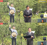 도종환 의원, 노무현 전 대통령 추도식서 ‘운명’ 낭독···“당신이 이겼습니다”