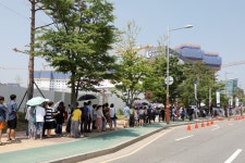 [분양르포] 반도건설 ‘일산한류월드 유보라 더 스마트’ 견본주택 오픈 첫날 수요자 몰리며 대성황