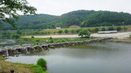 [물구경...산구경...일석이조 충북 진천] 천년의 세월을 건너는 농다리...깊은 사색에 잠기다