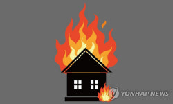 컨테이너 주택서 화재 발생···집안에 있던 50대 형제 숨져
