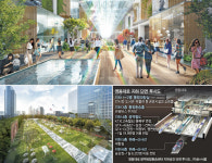 560m 라이트빔...햇볕 드는 지하도시